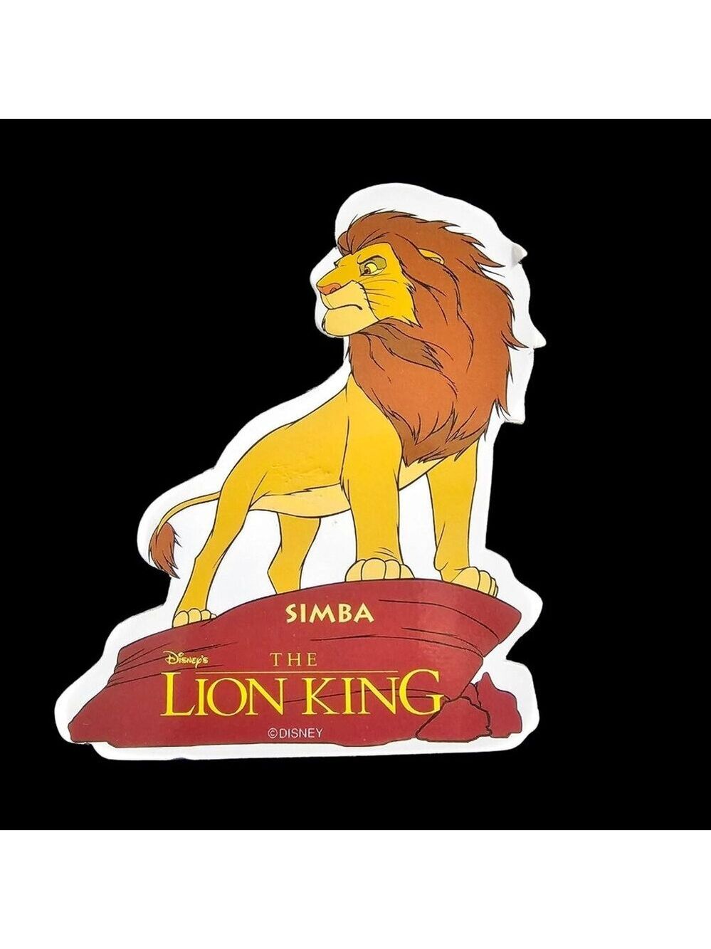 Walt Disney The Lion King Promo Badge Simba Mufasa Zazu BUNDLE Of 2 Pins - Picture 2 of 13
